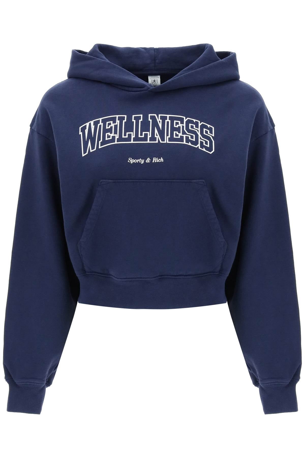 Sporty & Rich Sporty rich wellness cropped hoodie