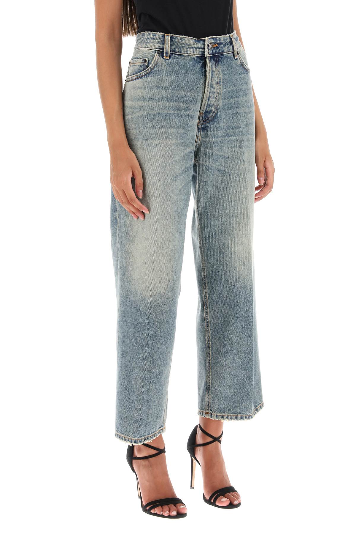 Haikure Haikure 'betty' cropped jeans with straight leg