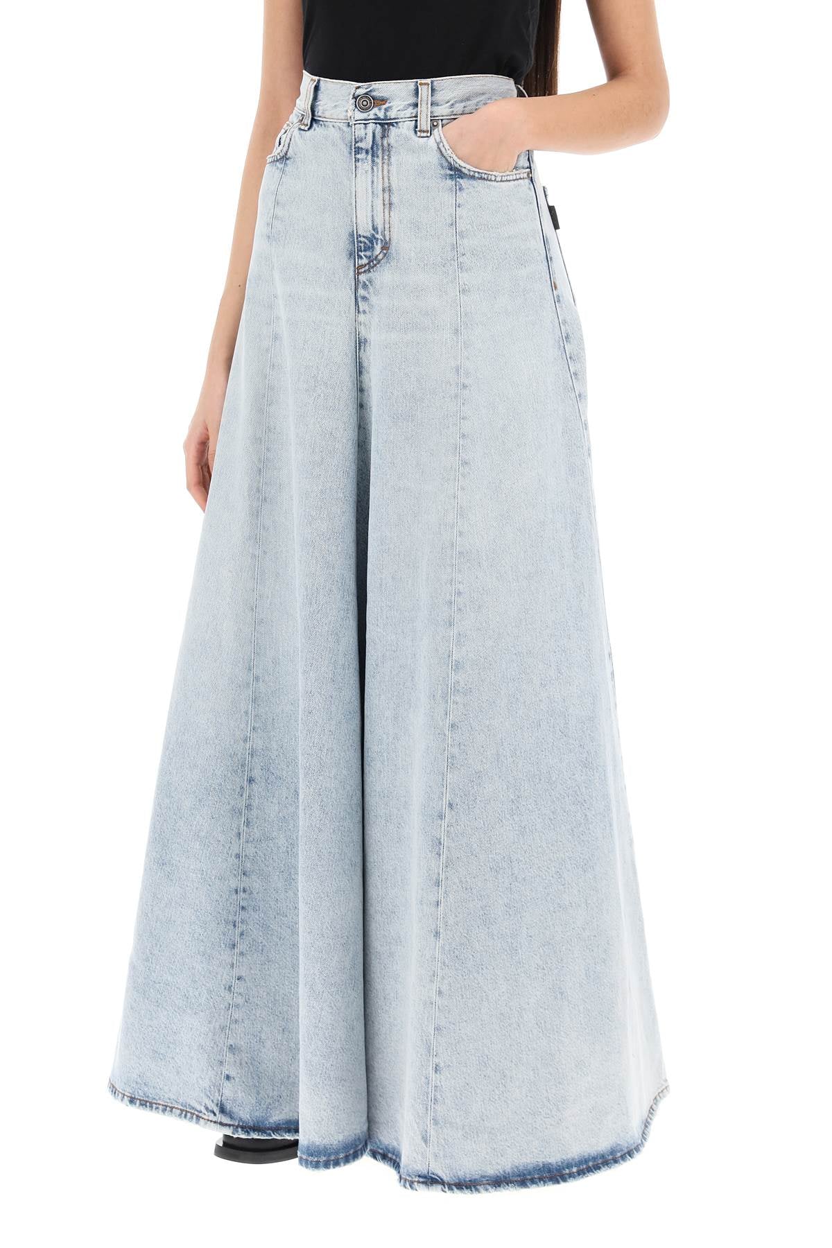 Haikure Haikure serenity maxi circular skirt