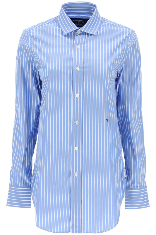 HOMME GIRLS Homme girls striped poplin shirt