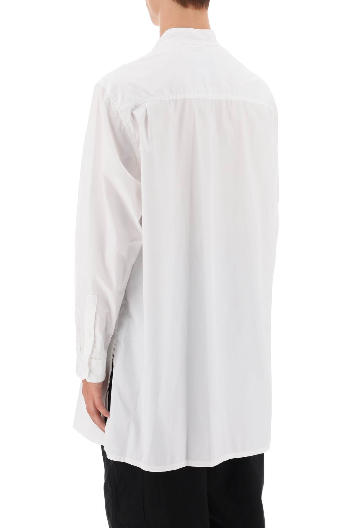 Yohji Yamamoto Yohji yamamoto layered longline shirt