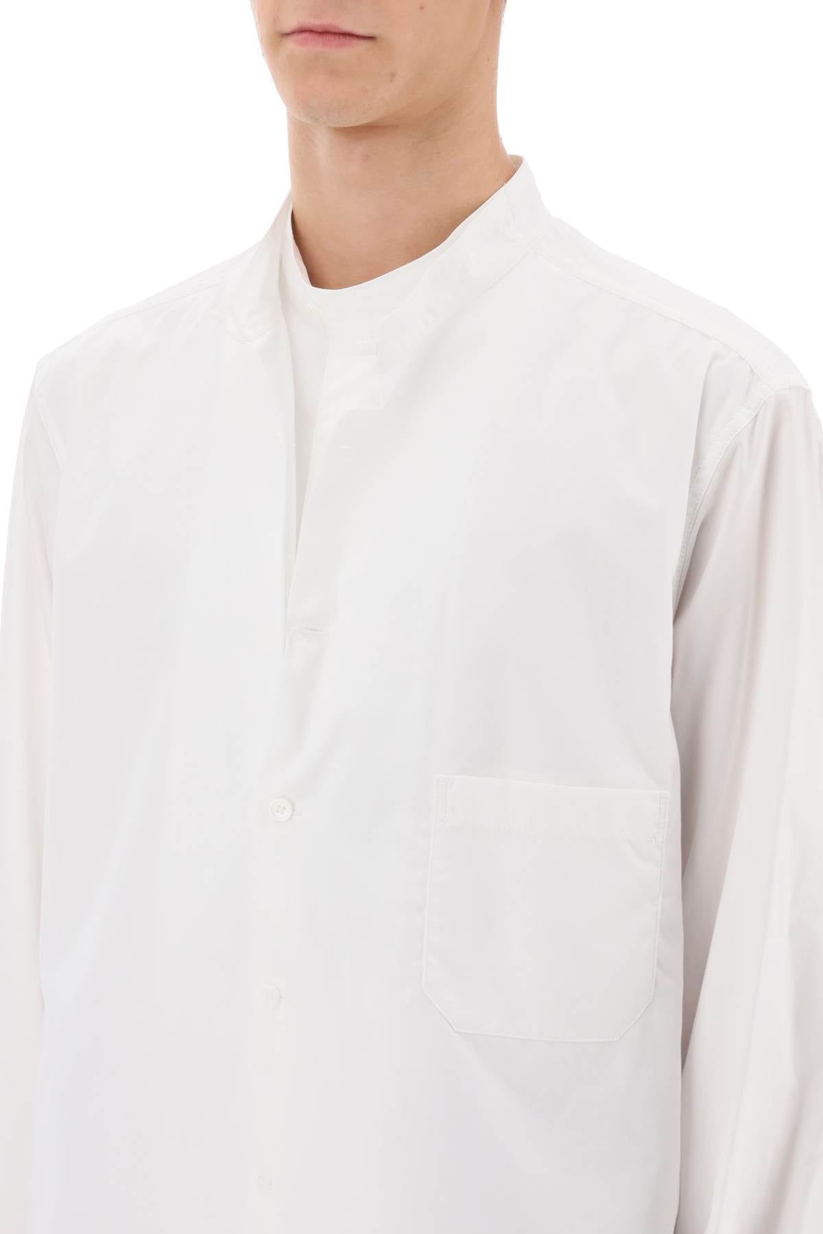 Yohji Yamamoto Yohji yamamoto layered longline shirt