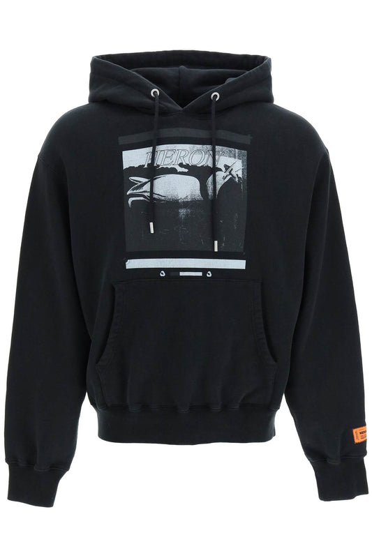 Heron Preston Heron preston 'misprinted heron' print hoodie