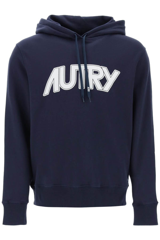 Autry Autry hoodie with maxi logo print