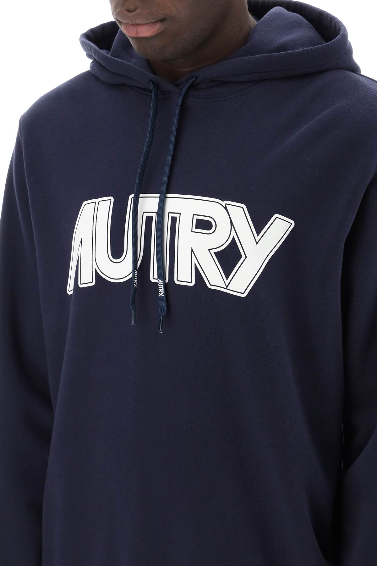 Autry Autry hoodie with maxi logo print