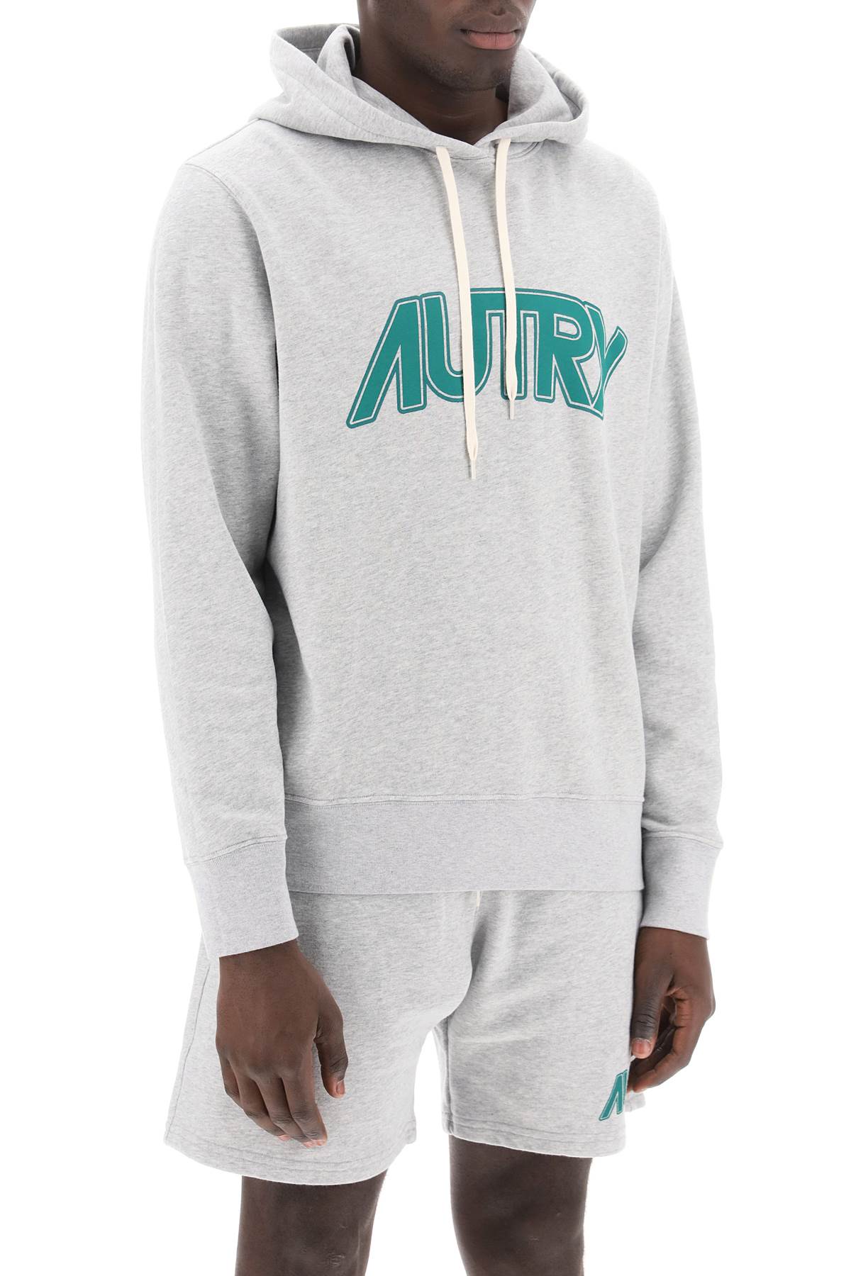 Autry Autry hoodie with maxi logo print