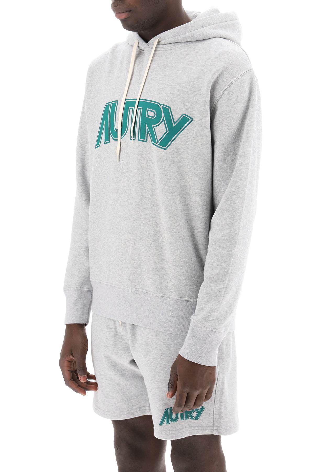 Autry Autry hoodie with maxi logo print