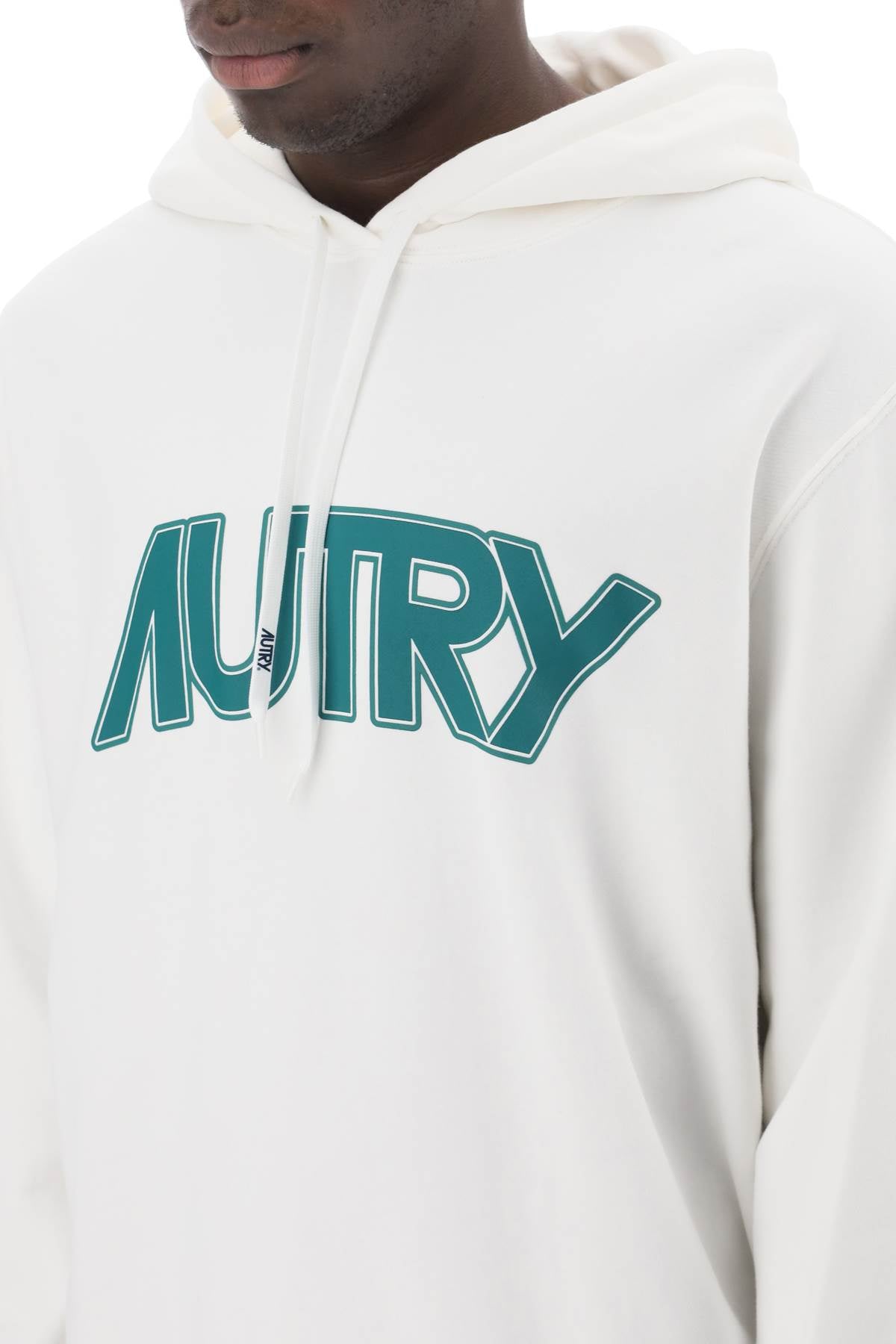 Autry Autry hoodie with maxi logo print