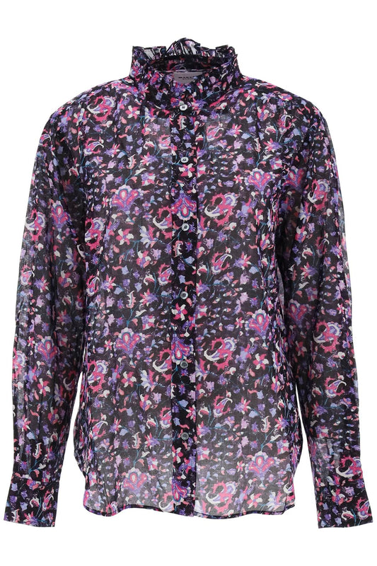 Marant ETOILE Isabel marant etoile organic cotton 'gamble' shirt