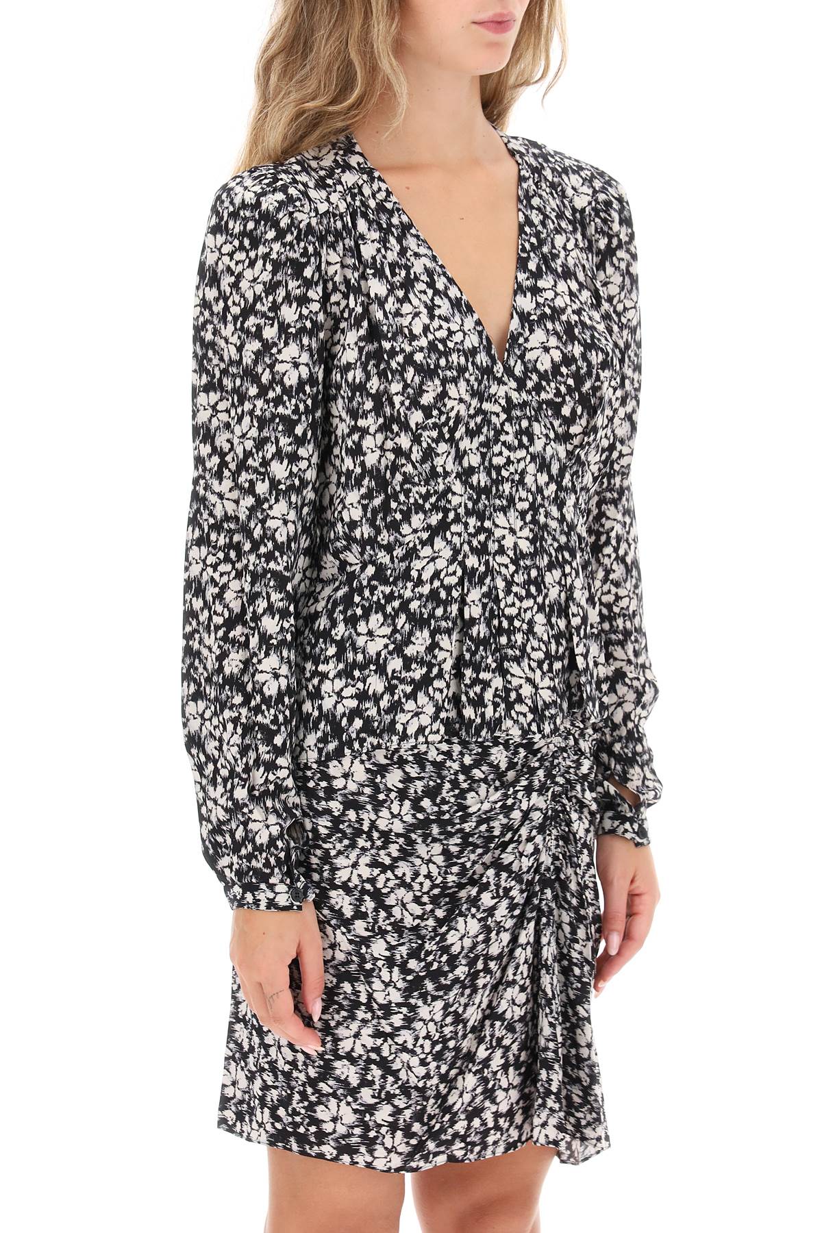 Marant ETOILE Isabel marant etoile eddy floral crepe blouse