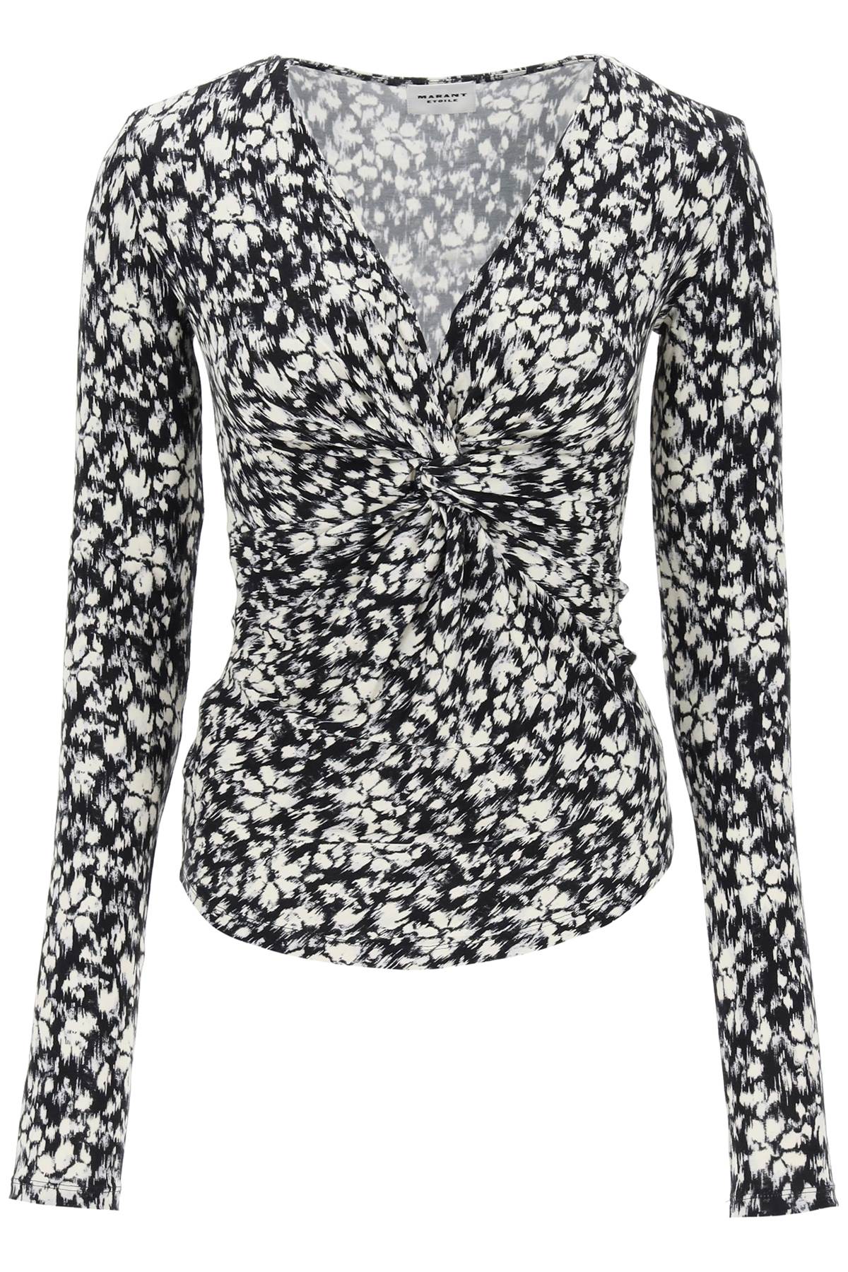 Marant ETOILE Isabel marant etoile lyss long sleeve jersey top