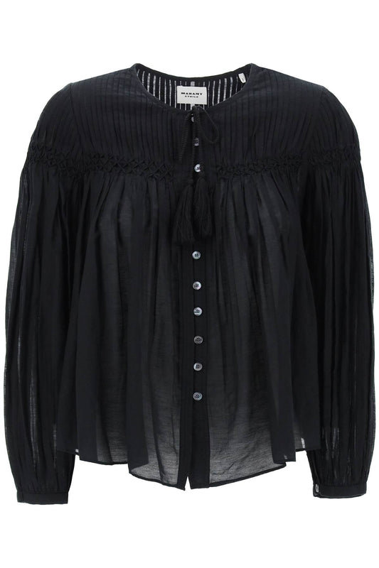 Marant ETOILE Isabel marant etoile "cotton abadi blouse for