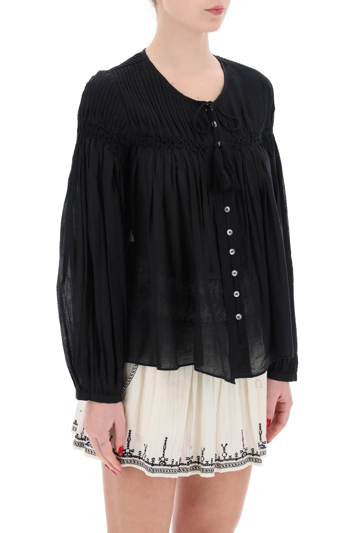 Marant ETOILE Isabel marant etoile "cotton abadi blouse for