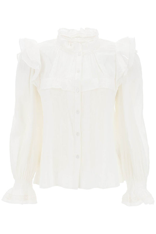 Marant ETOILE Isabel marant etoile jatedy shirt with jacquard details