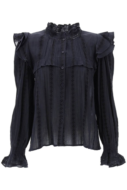 Marant ETOILE Isabel marant etoile jatedy shirt with jacquard details