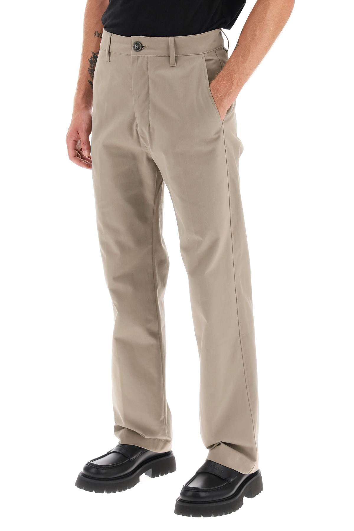 Ami Alexandre Mattiussi Ami paris cotton chino pants