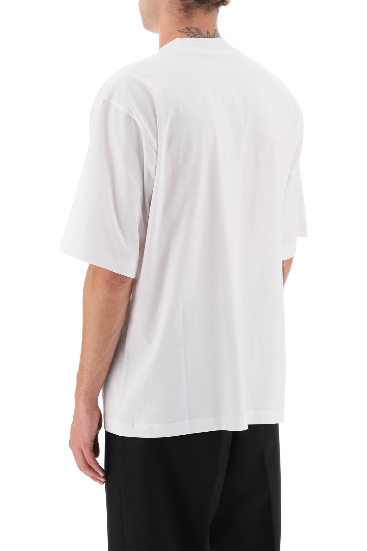 Marni Marni outline print t-shirt