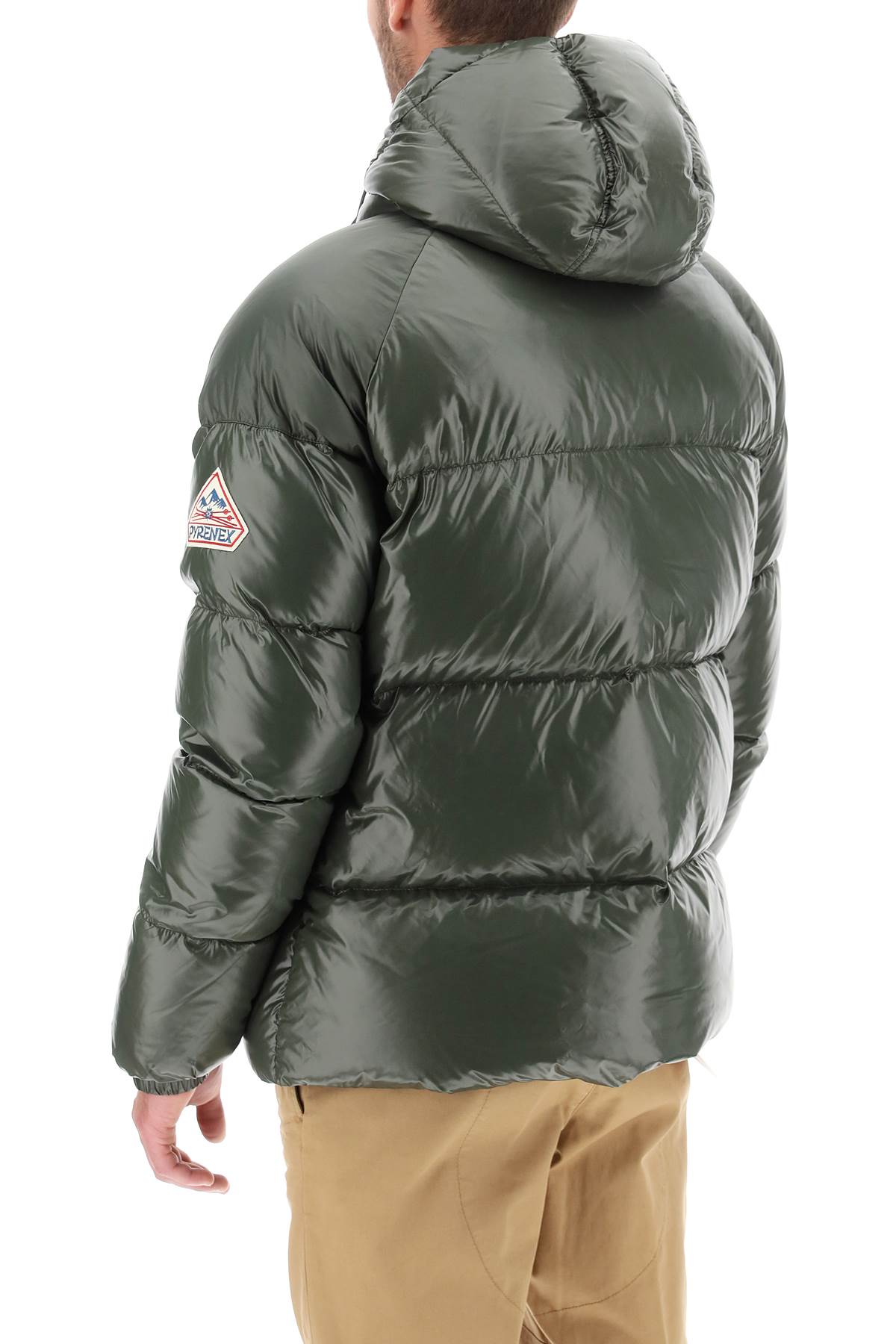 Pyrenex Pyrenex 'sten' short hooded down jacket