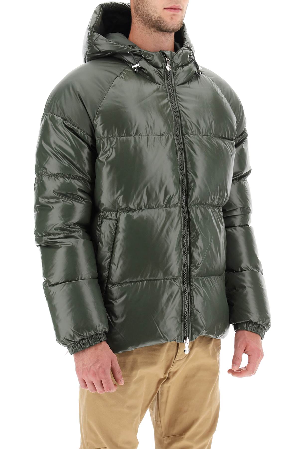 Pyrenex Pyrenex 'sten' short hooded down jacket