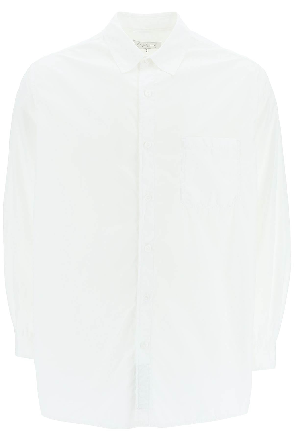 Yohji Yamamoto Yohji yamamoto classic cotton shirt with pocket