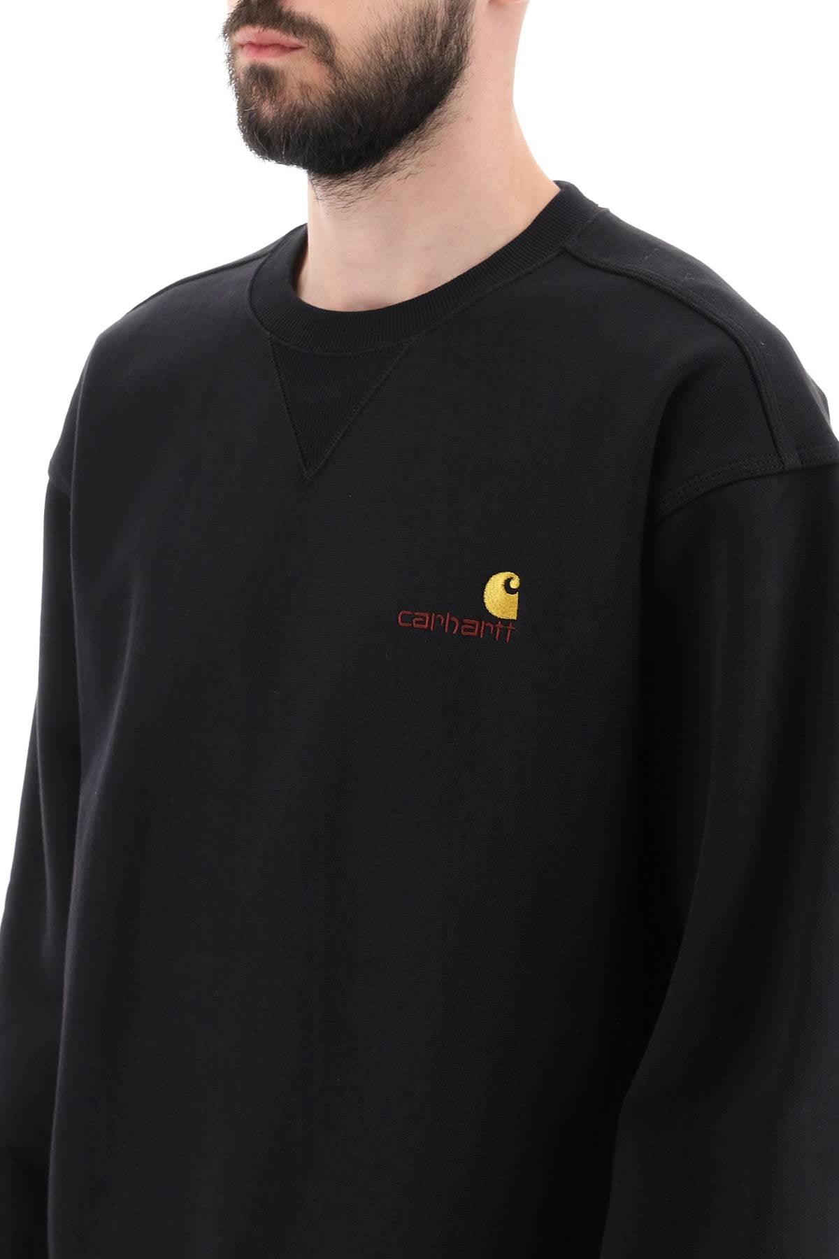 Carhartt Wip سترة من النوع الثقيل Carhartt Wip ذات النص الأمريكي