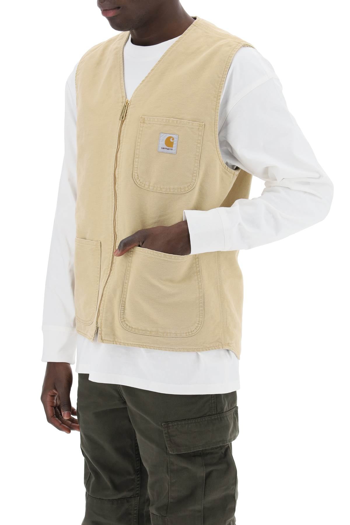 Carhartt Wip Carhartt wip arbor cotton canvas vest