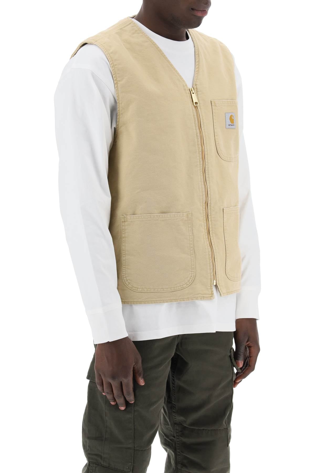 Carhartt Wip Carhartt wip arbor cotton canvas vest