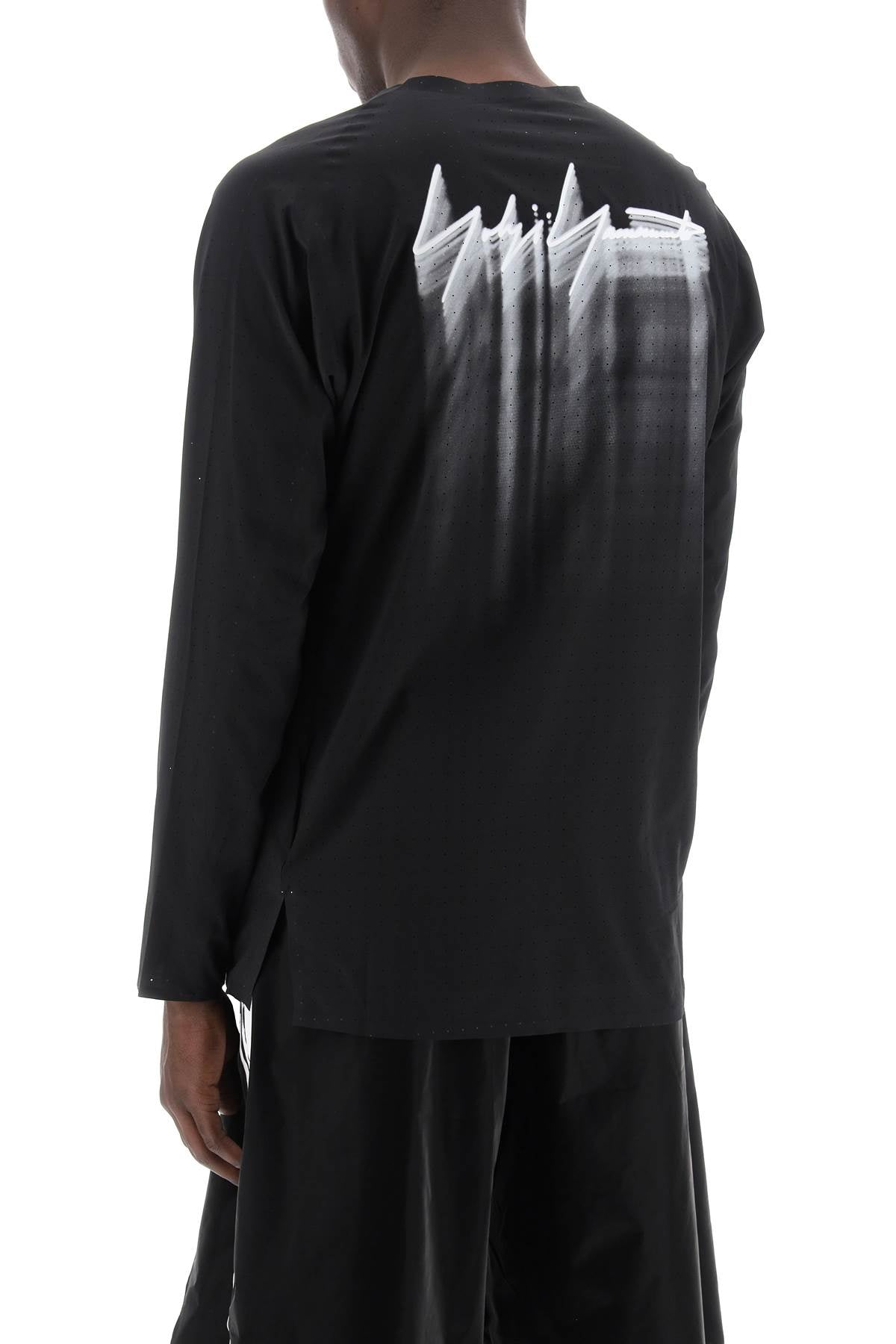 Y-3 Y-3 long-sleeved technical jersey t-shirt for