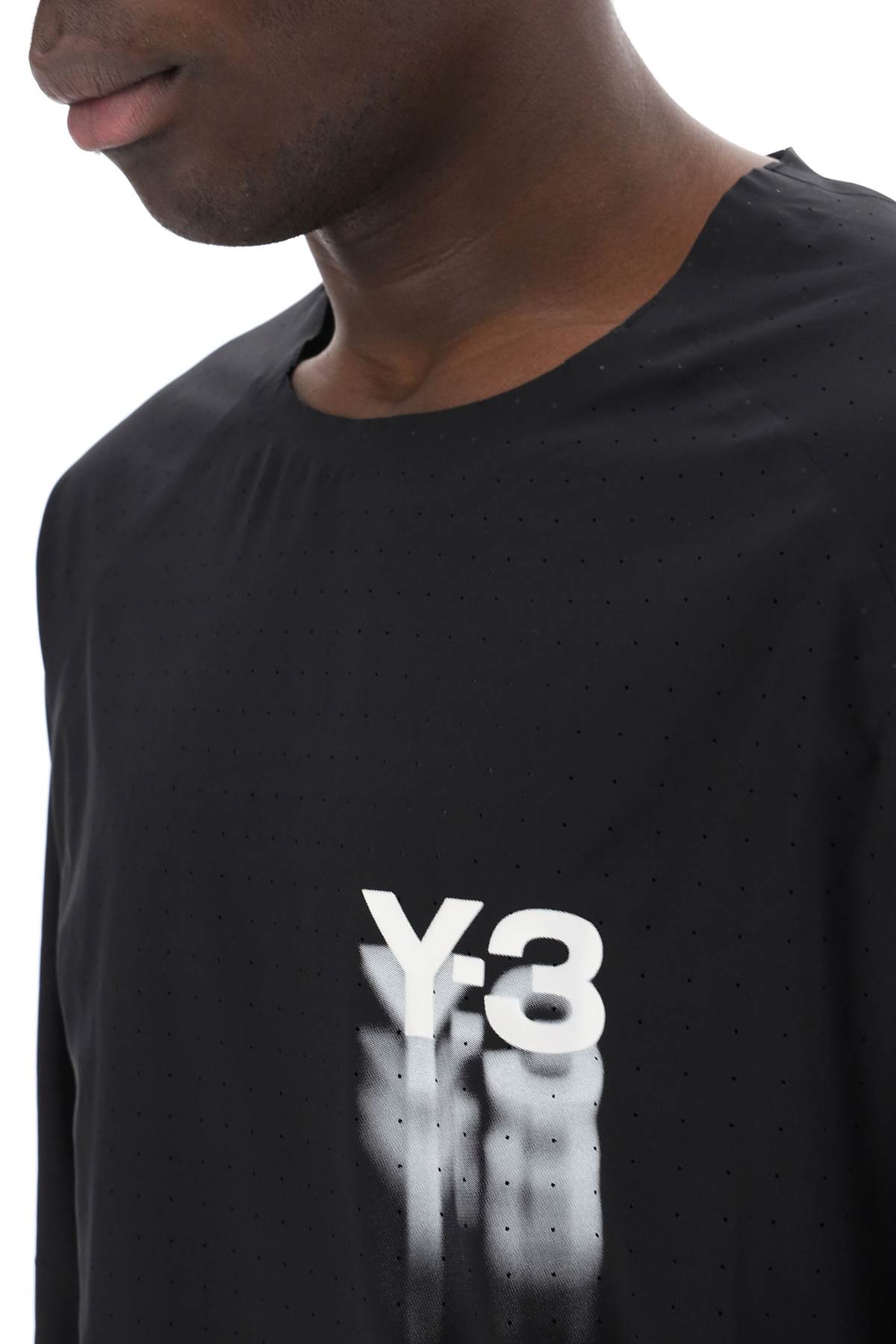 Y-3 Y-3 long-sleeved technical jersey t-shirt for