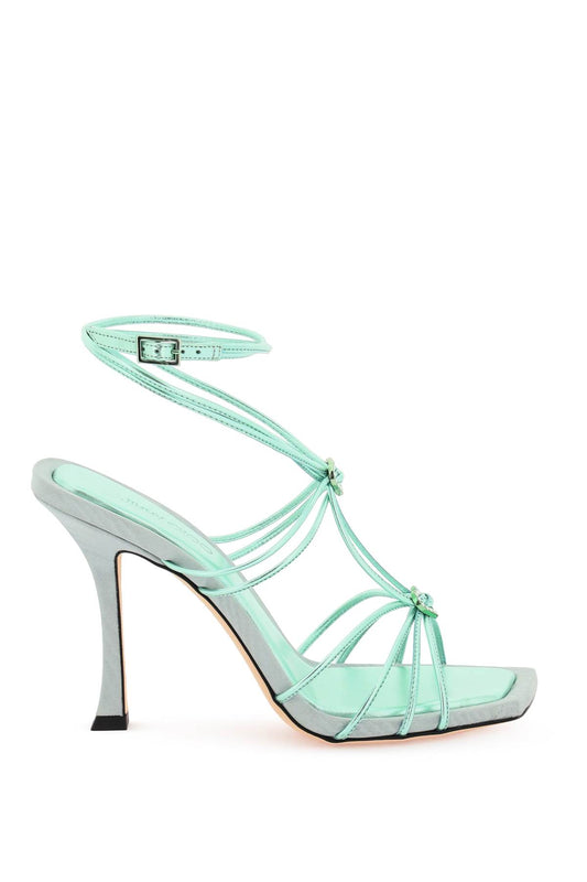 Jimmy Choo Jimmy choo metallic leather 'indiya 100' sandals