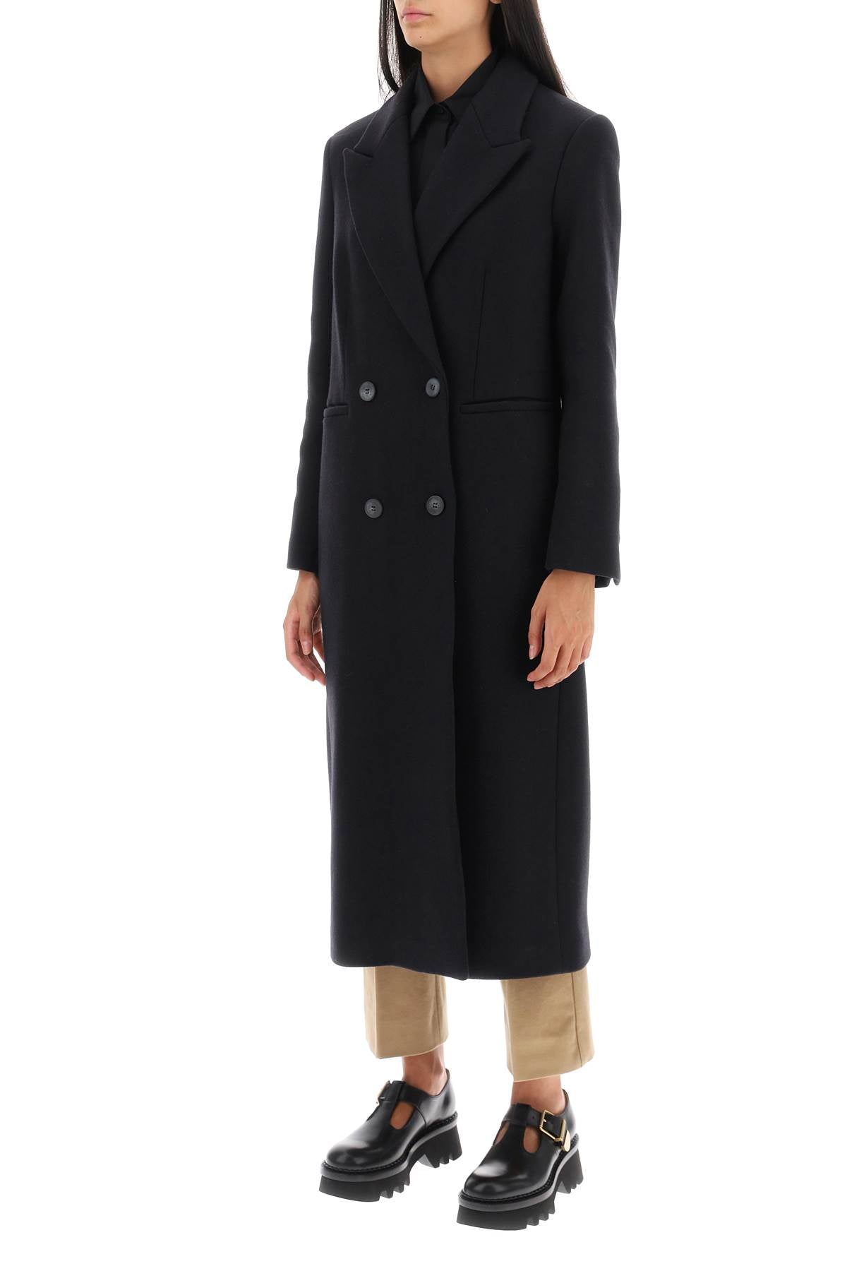 Ivy Oak Ivy oak cayenne double-breasted wool coat