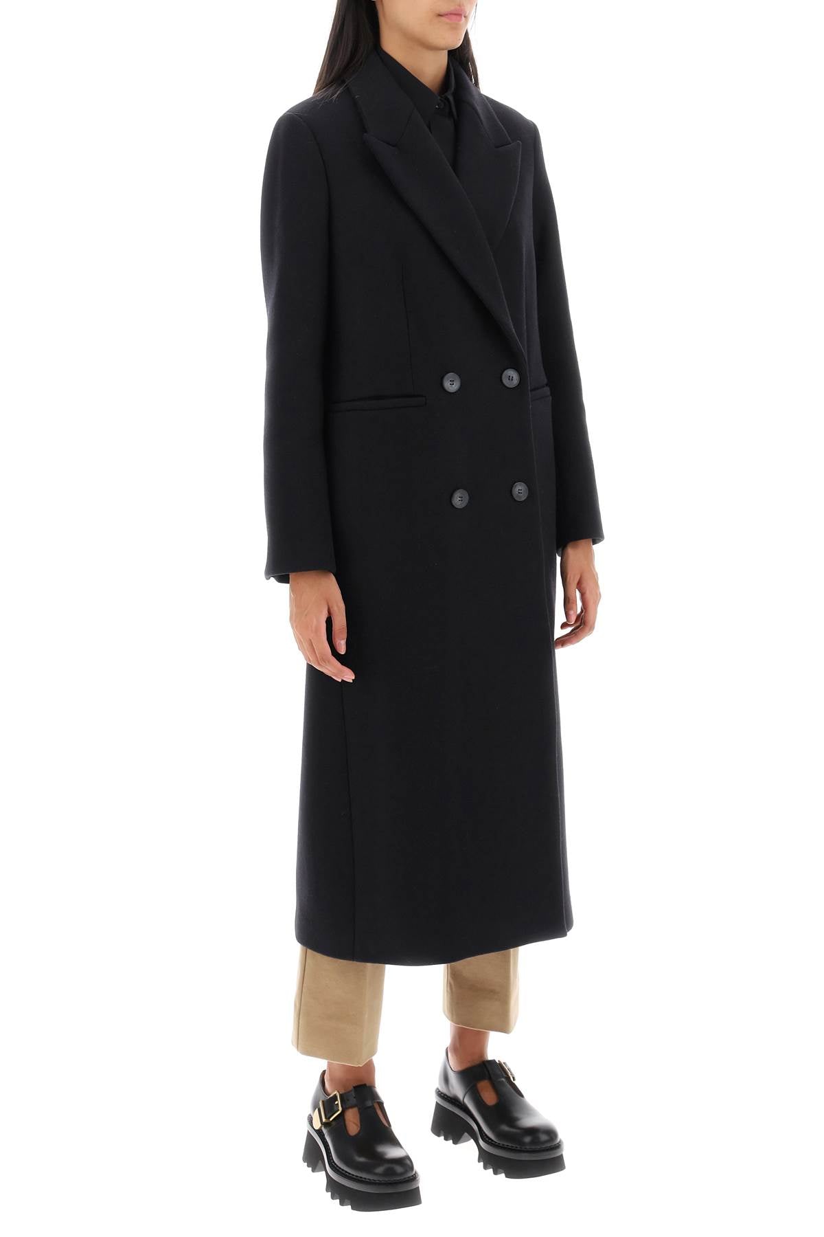 Ivy Oak Ivy oak cayenne double-breasted wool coat