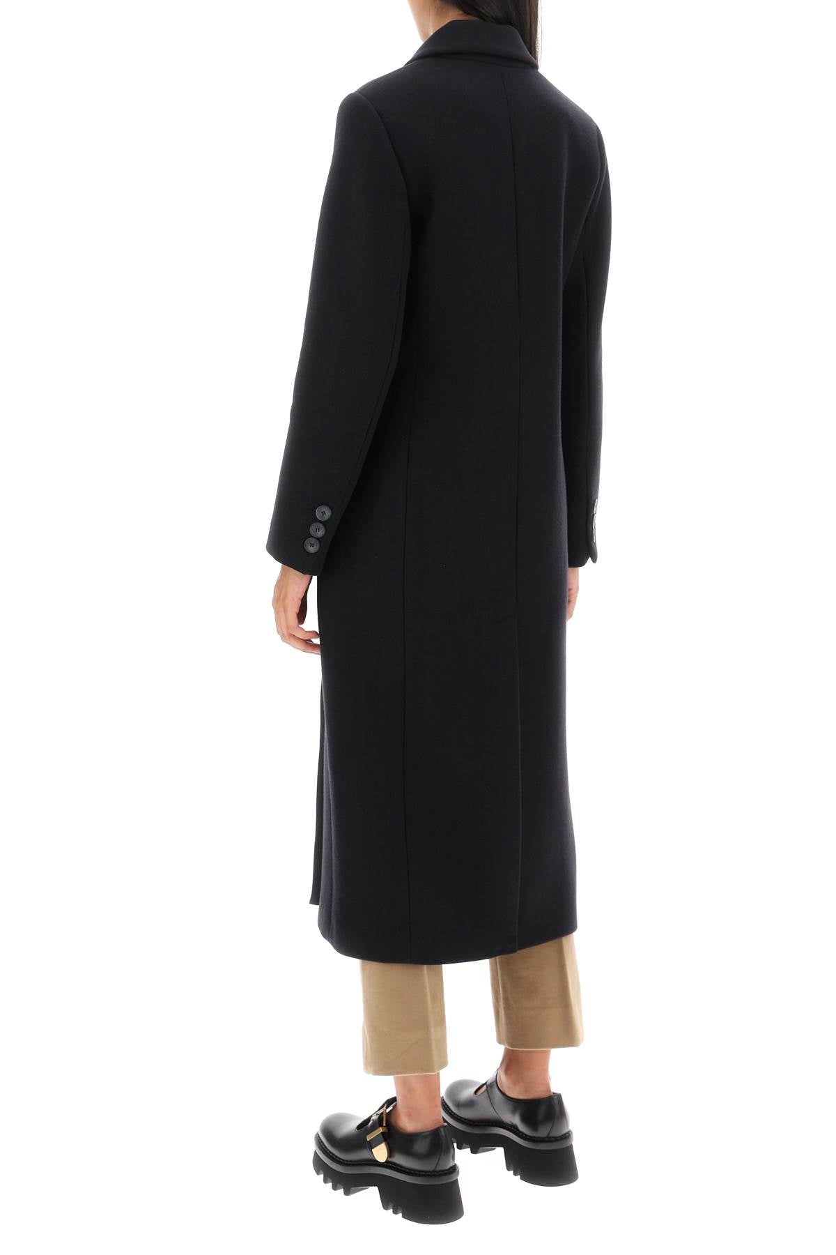 Ivy Oak Ivy oak cayenne double-breasted wool coat