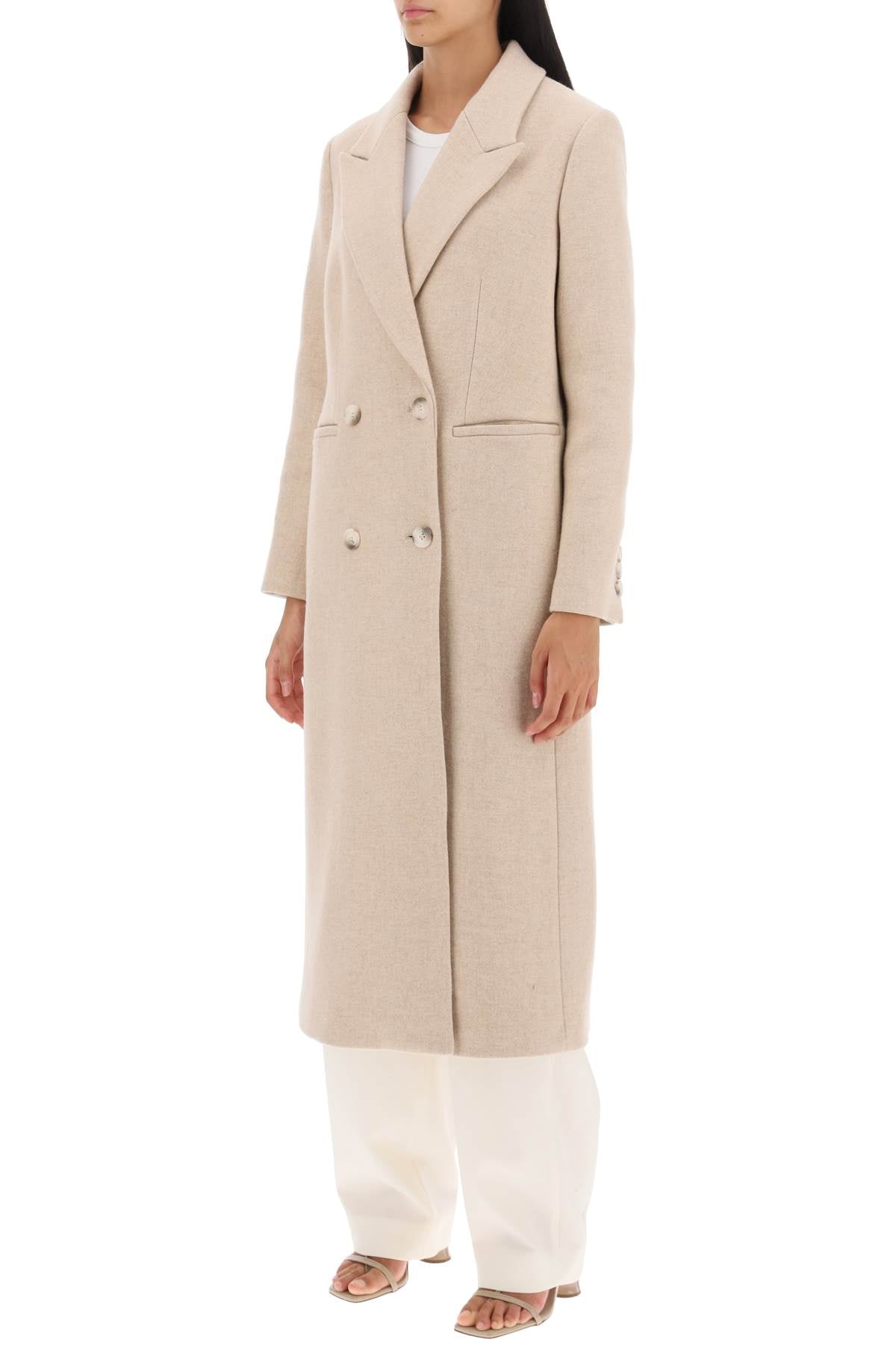 Ivy Oak Ivy oak cayenne double-breasted wool coat