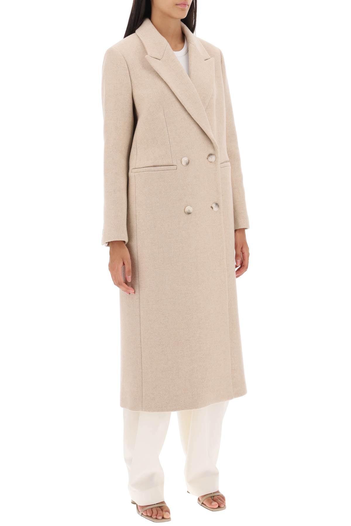 Ivy Oak Ivy oak cayenne double-breasted wool coat