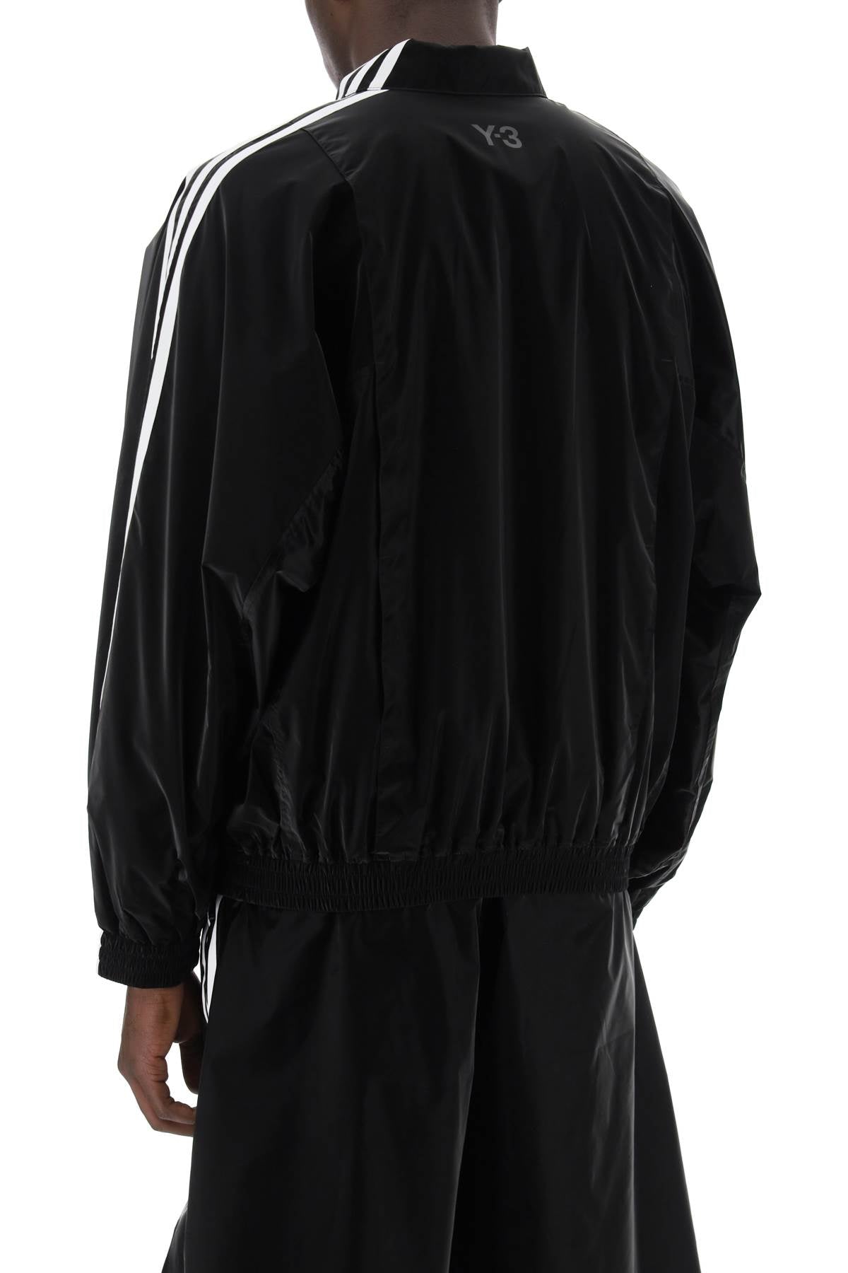 Y-3 Y-3 lightweight glossy nylon jacket