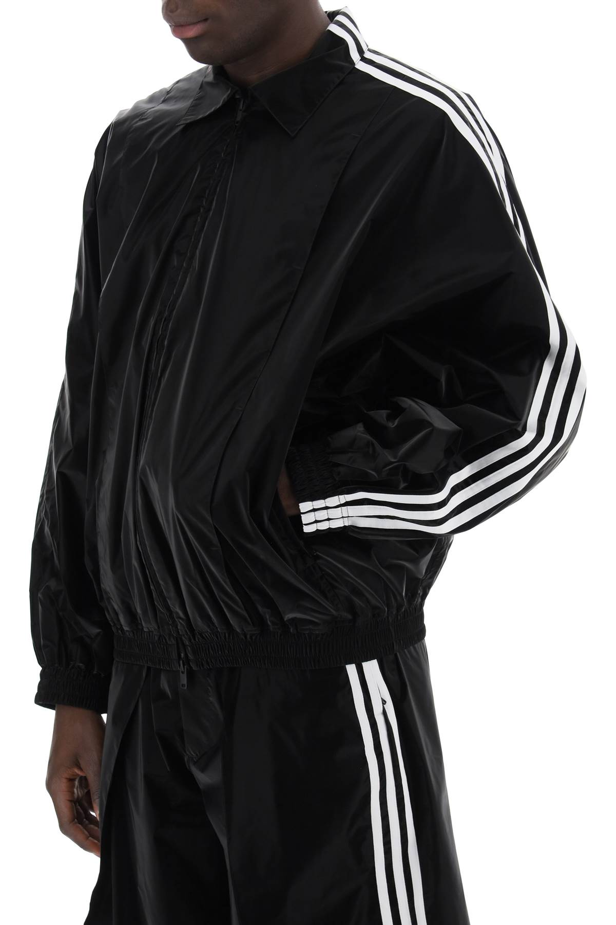 Y-3 Y-3 lightweight glossy nylon jacket