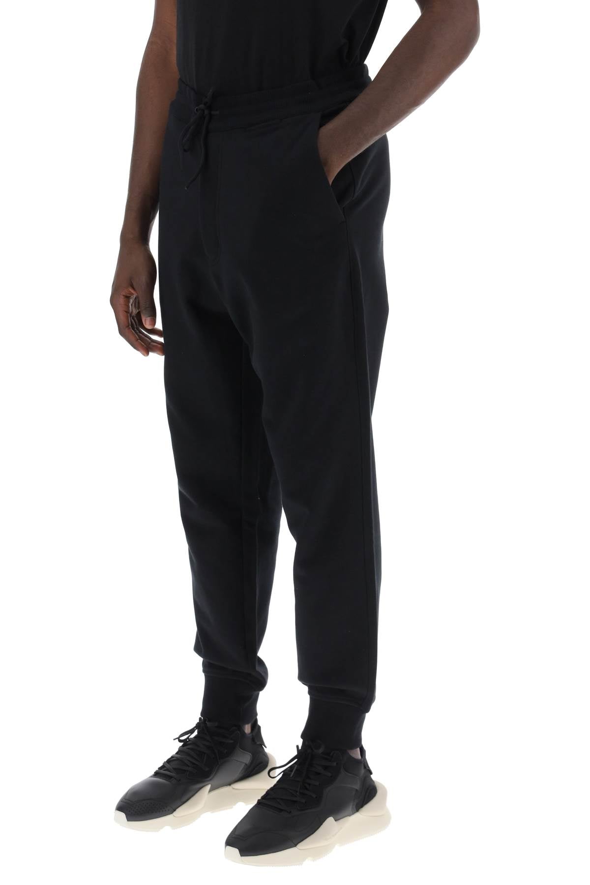 Y-3 Y-3 pantaloni jogger french terry cuffed