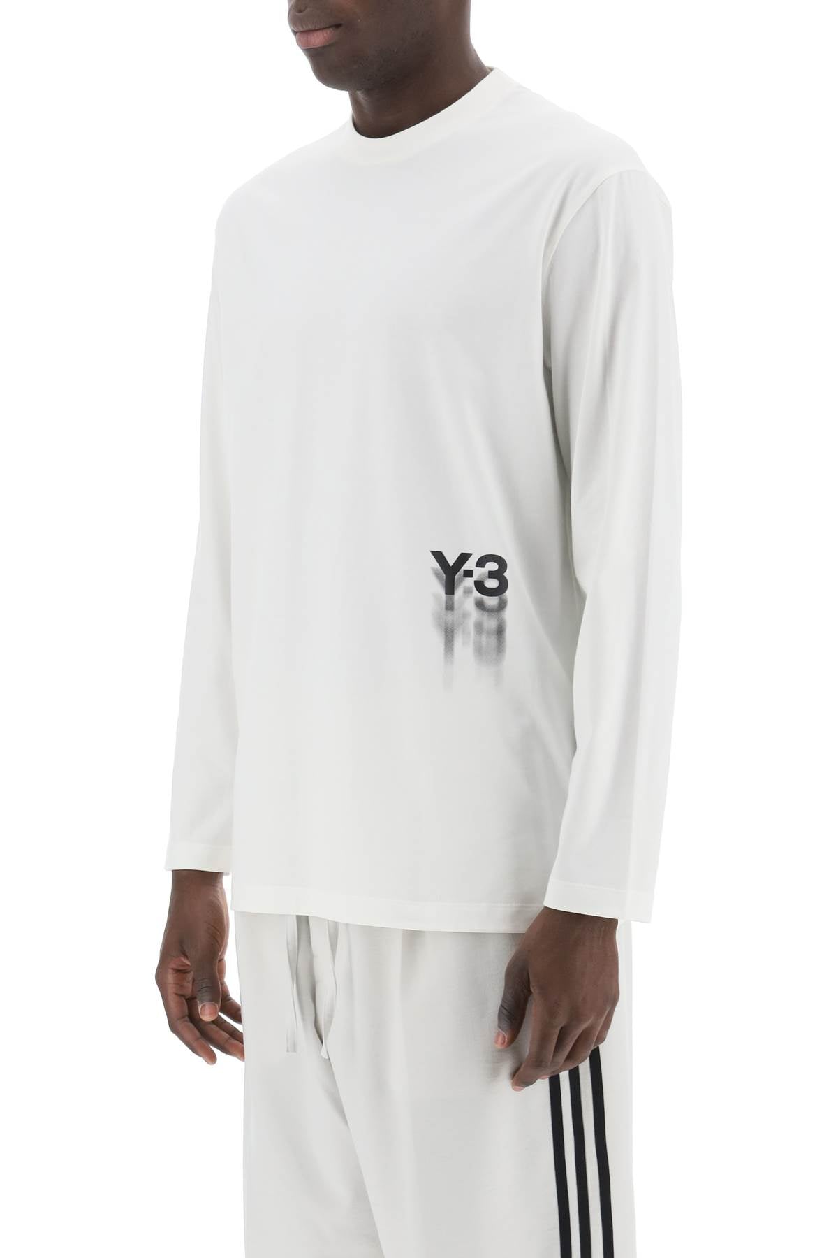 Y-3 Y-3 long-sleeved t-shirt with logo print