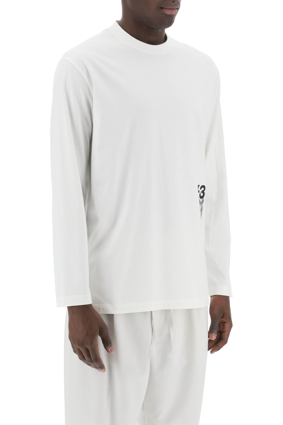 Y-3 Y-3 long-sleeved t-shirt with logo print