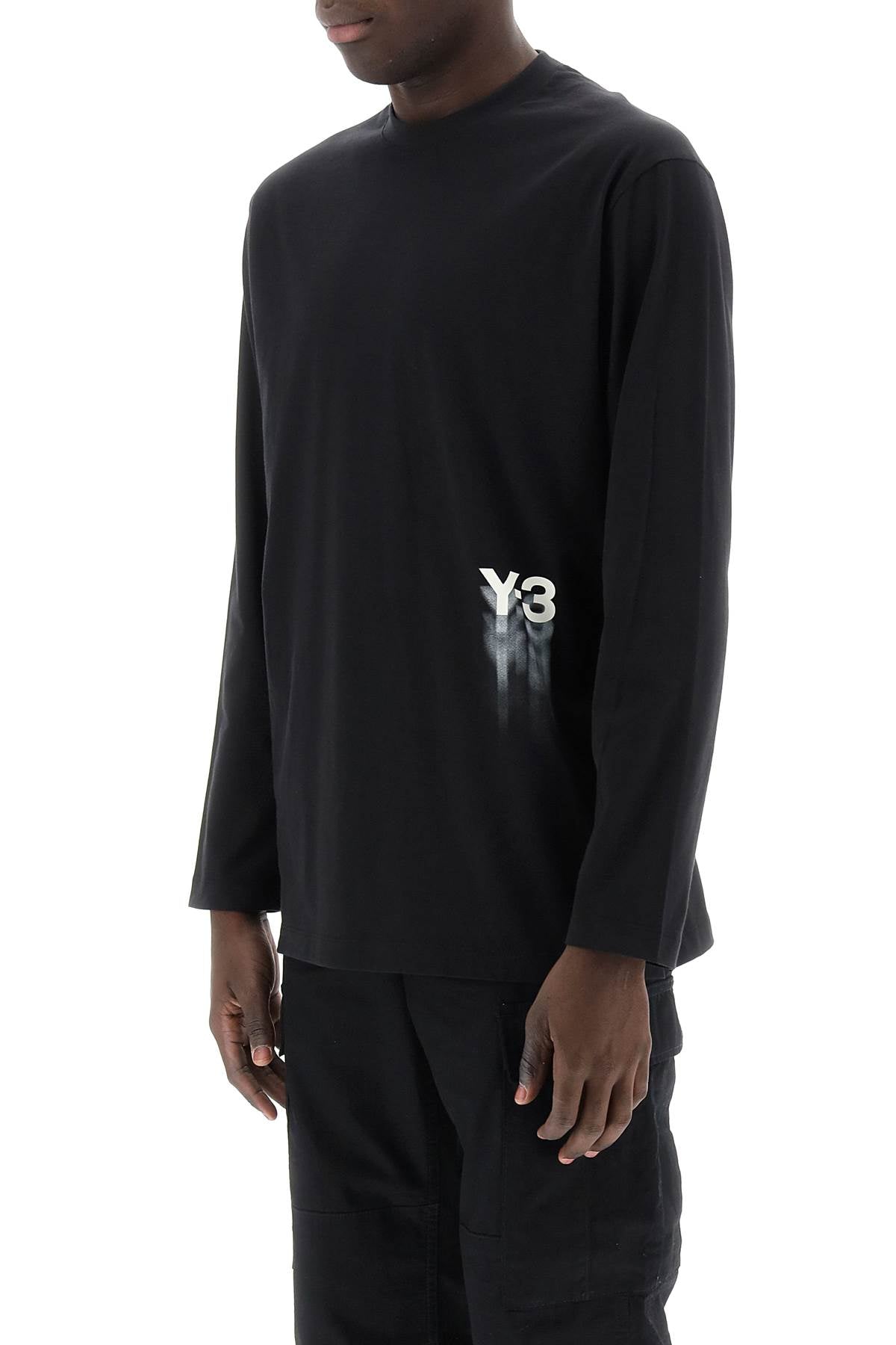 Y-3 Y-3 long-sleeved t-shirt with logo print