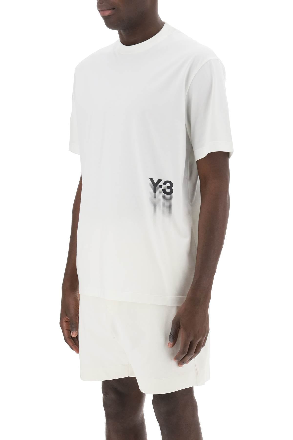 Y-3 Y-3 t-shirt with gradient logo print