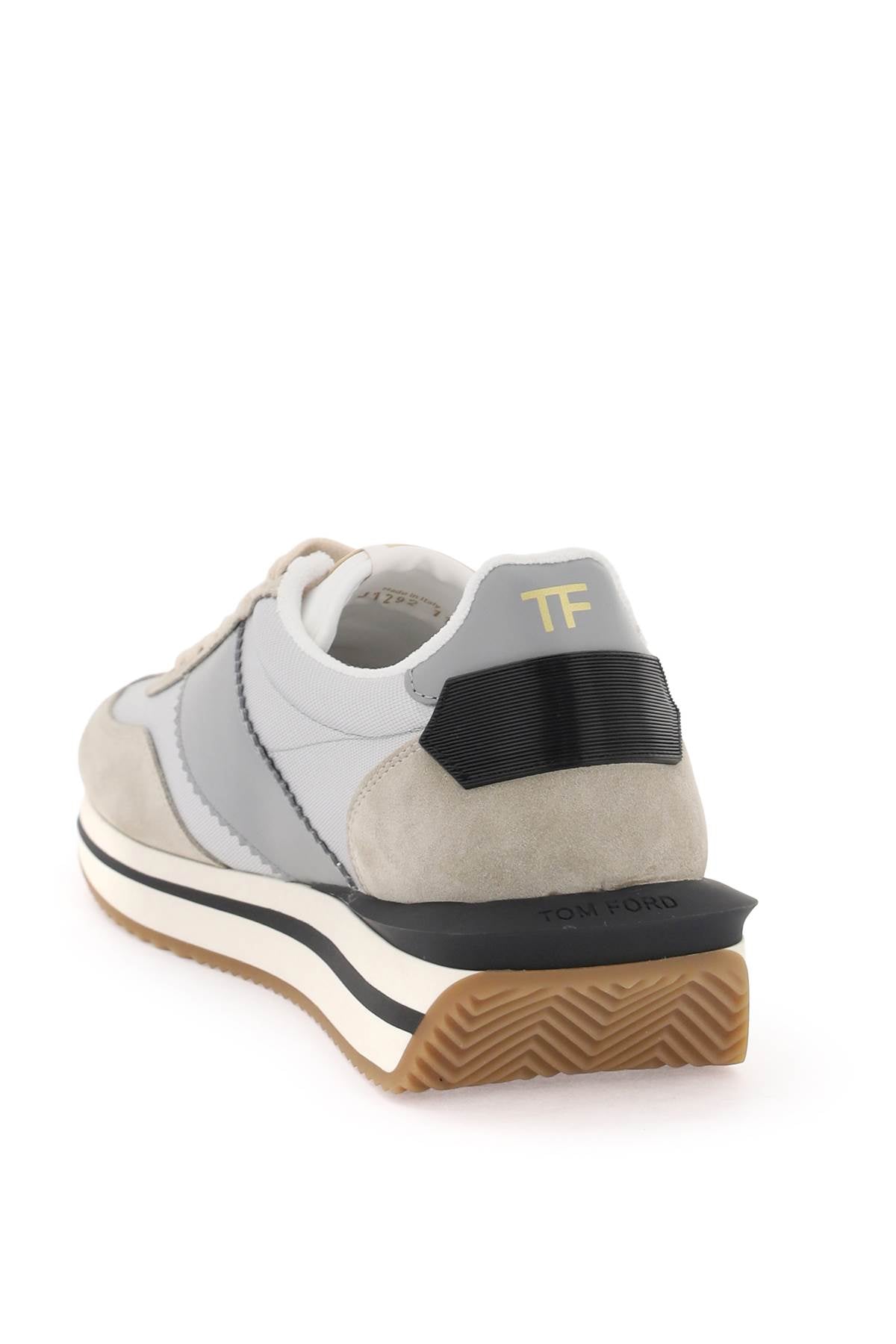 Tom Ford Tom ford james sneakers in lycra and suede leather