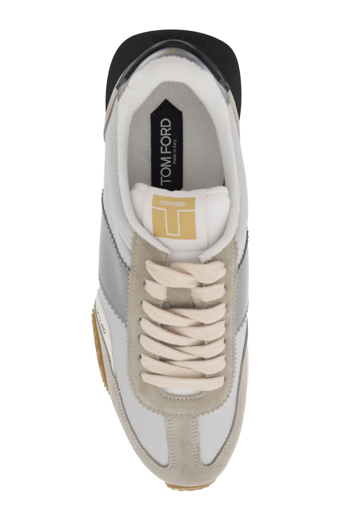 Tom Ford Tom ford james sneakers in lycra and suede leather