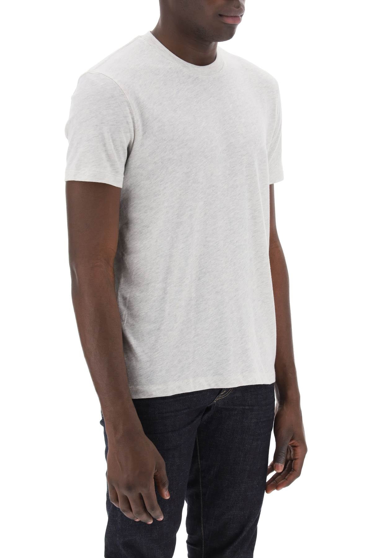 Tom Ford Tom ford crewneck cotton melange t