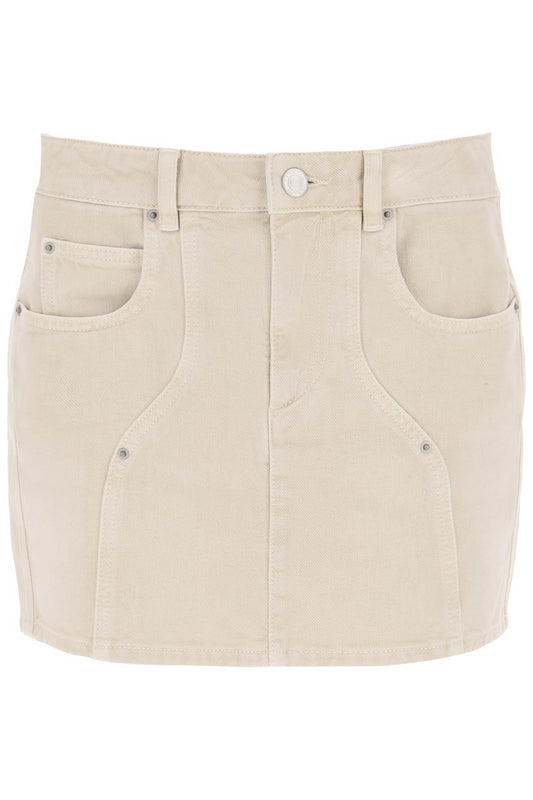 Marant ETOILE Isabel marant etoile vesna denim mini skirt