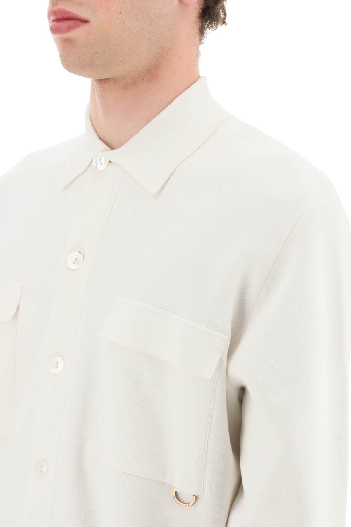 Agnona Agnona soft silk-blend shirt