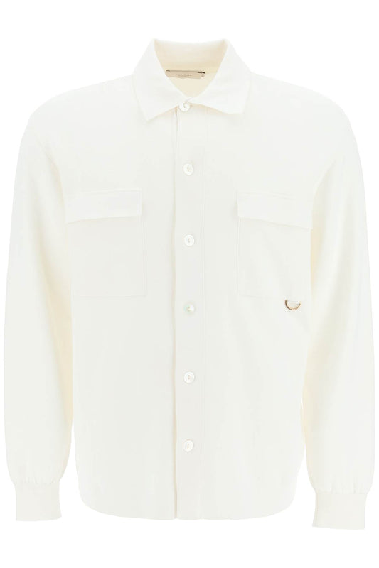 Agnona Agnona soft silk-blend shirt