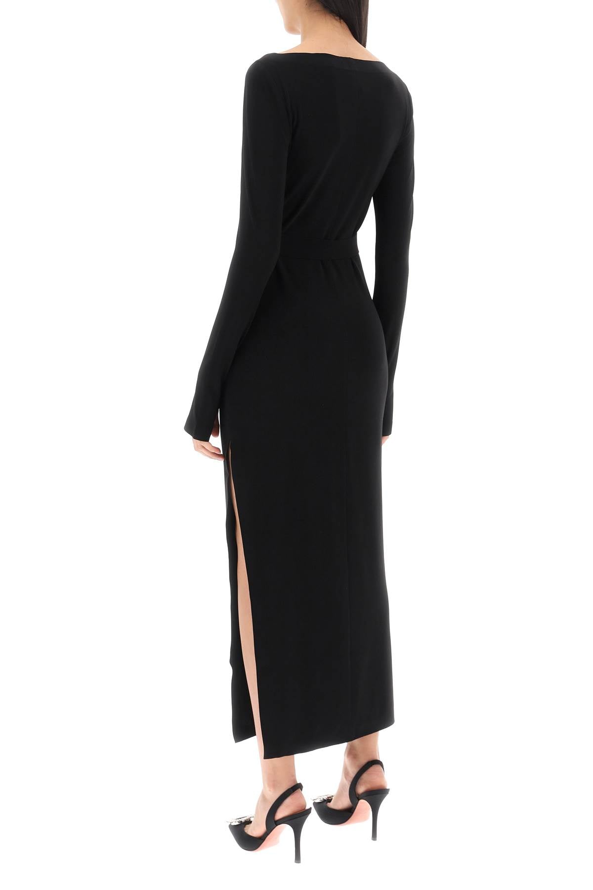 Norma Kamali Norma kamali scoop neckline maxi dress