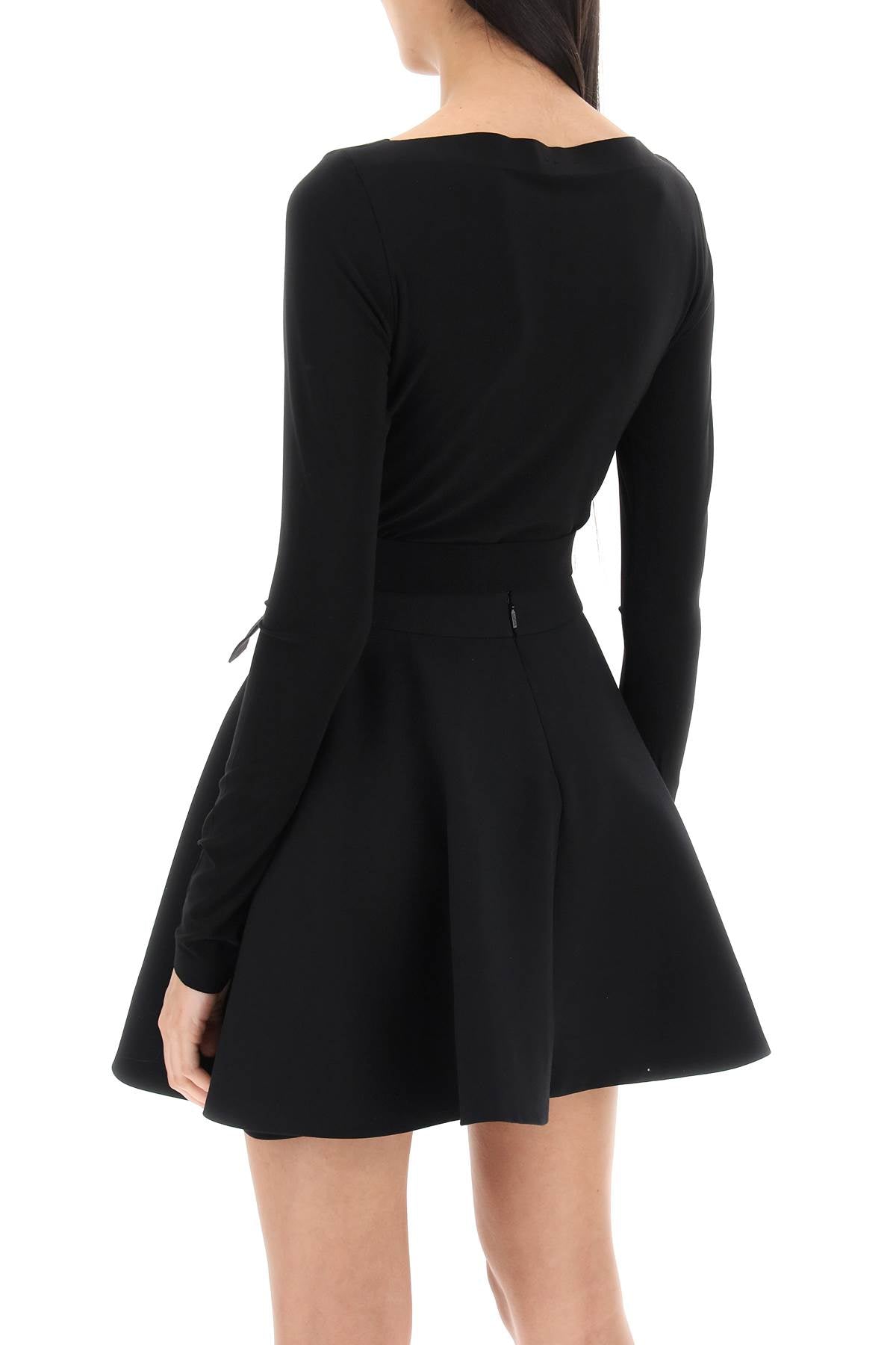 Norma Kamali Norma kamali belted long-sleeved bodysuit